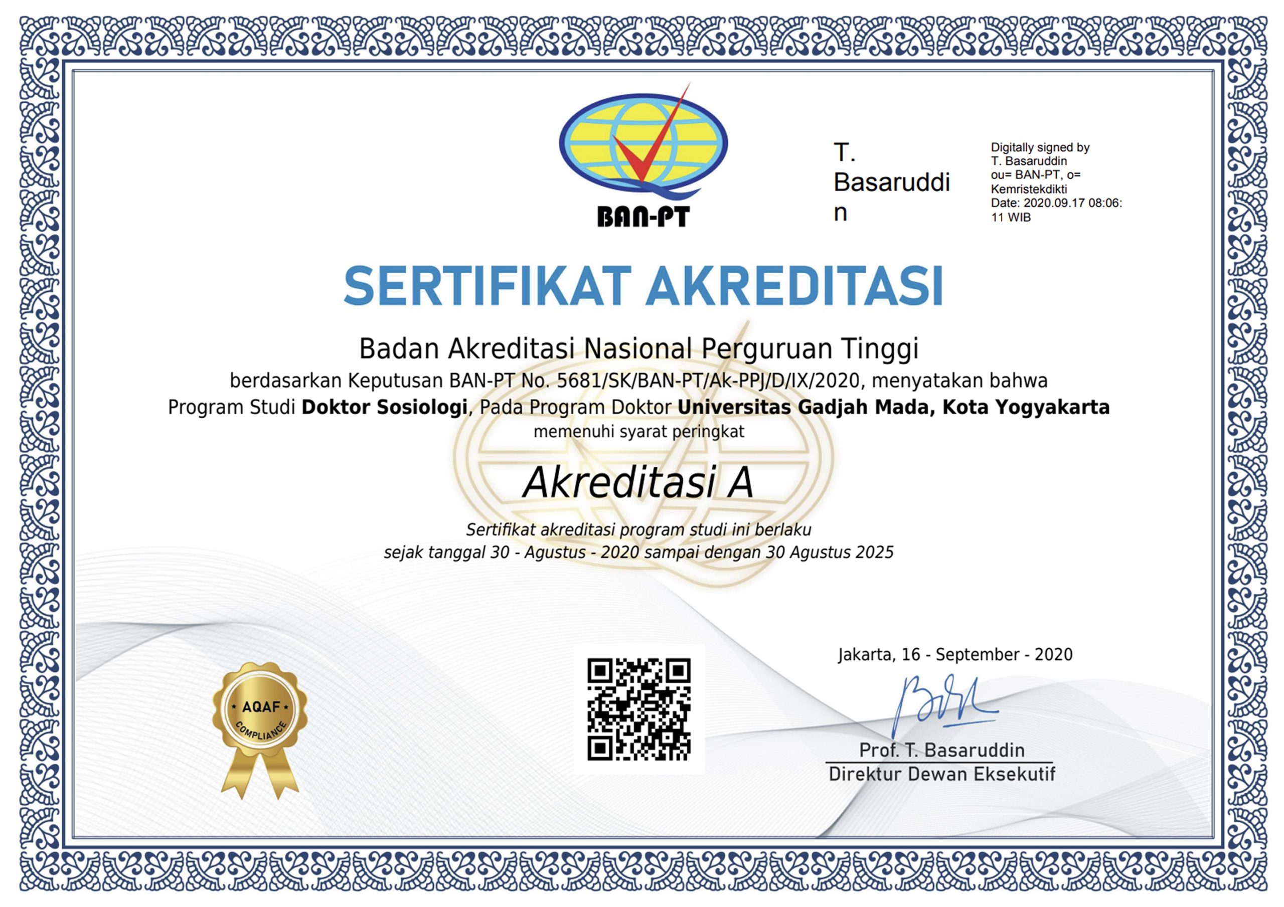 Akreditasi S3